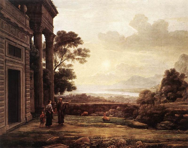 Claude Lorrain The Expulsion of Hagar